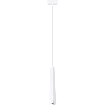Lustr na lanku PRYSM 1xG9/8W/230V bílá