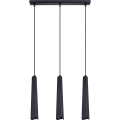 Lustr na lanku PRYSM 3xG9/8W/230V černá