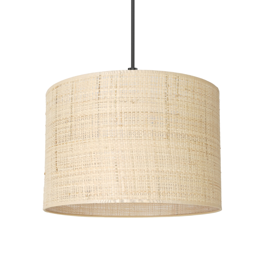 Lustr na lanku RATTAN 1xE27/60W/230V pr. 25 cm ratan