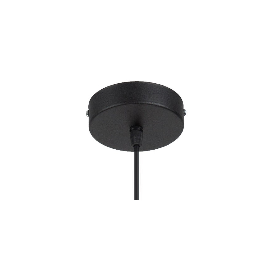 Lustr na lanku RELLA 1xE27/60W/230V zelená/zlatá