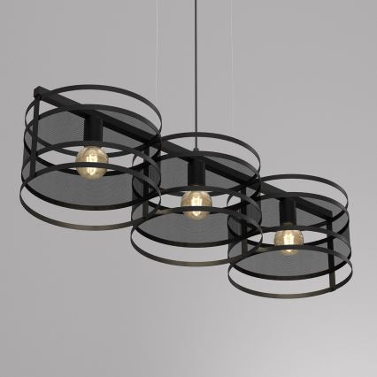 Lustr na lanku RIM 3xE27/60W/230V