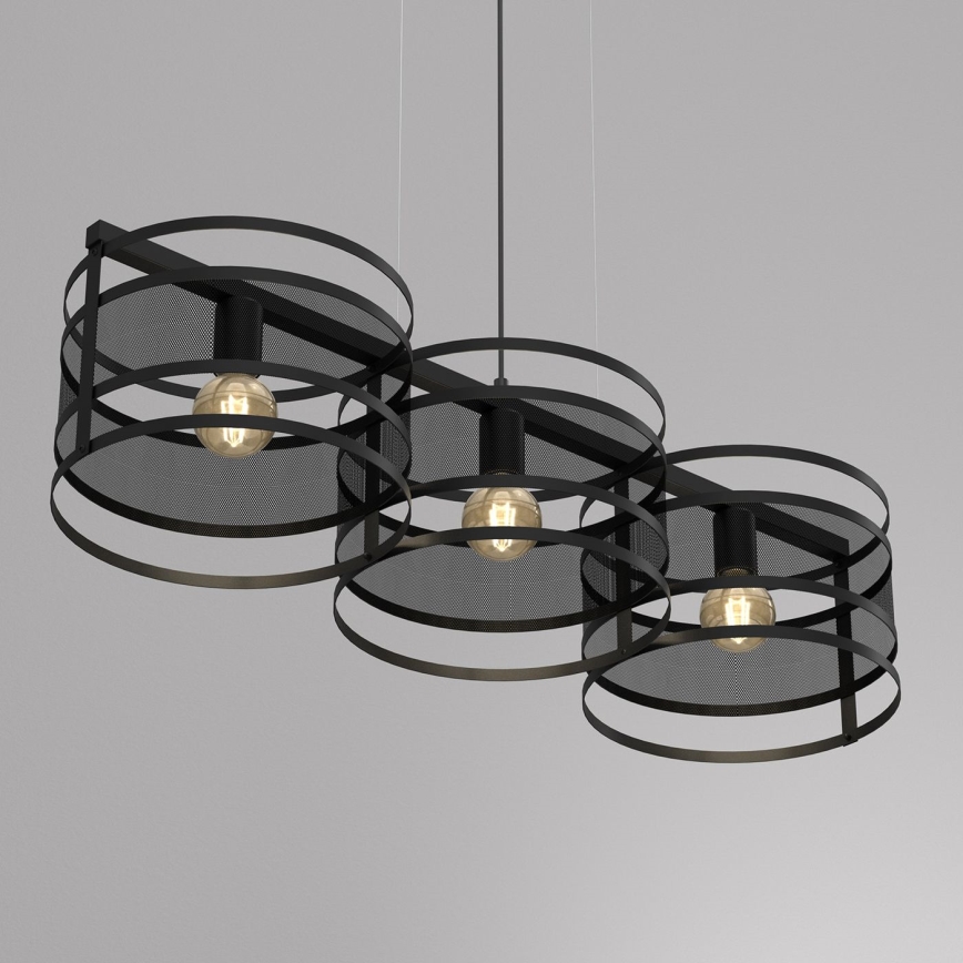 Lustr na lanku RIM 3xE27/60W/230V