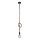 Lustr na lanku ROPE 1xE27/12W/230V