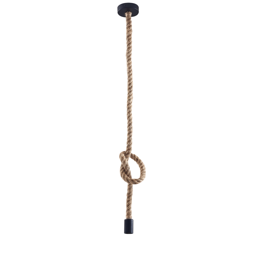 Lustr na lanku ROPE 1xE27/12W/230V