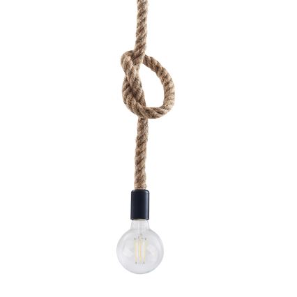 Lustr na lanku ROPE 1xE27/12W/230V