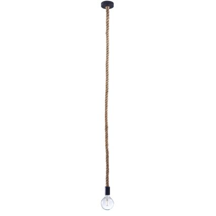 Lustr na lanku ROPE 1xE27/12W/230V