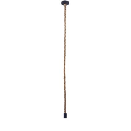 Lustr na lanku ROPE 1xE27/12W/230V