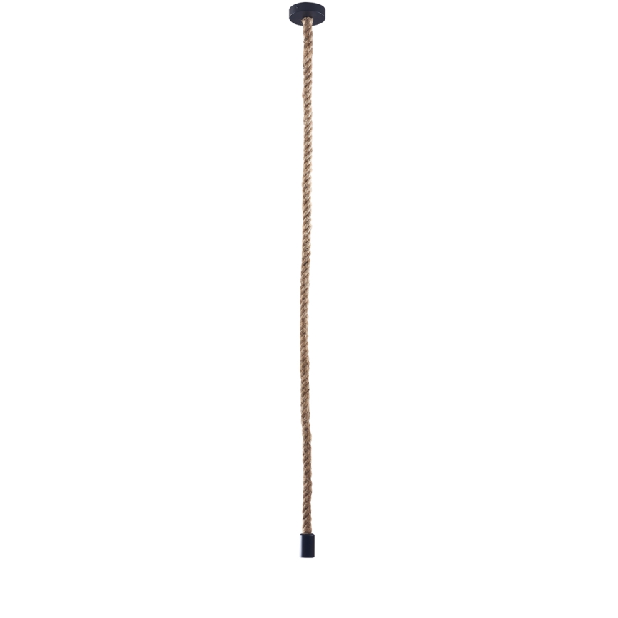 Lustr na lanku ROPE 1xE27/12W/230V