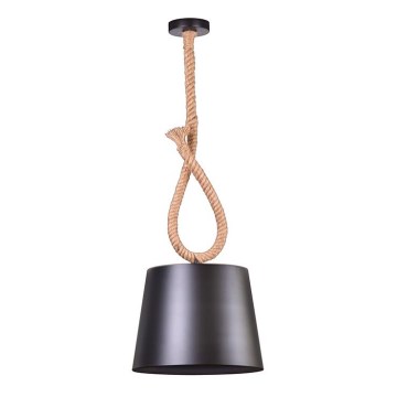 Lustr na lanku ROPE CASA 1xE27/12W/230V
