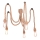 Lustr na lanku ROPE CASA 5xE27/12W/230V pavouk