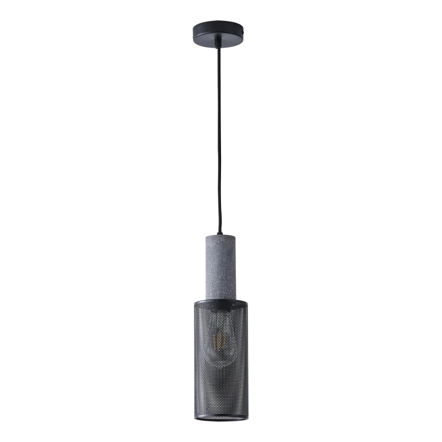 Lustr na lanku SCOURO 1xE27/40W/230V černá