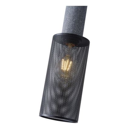 Lustr na lanku SCOURO 1xE27/40W/230V černá