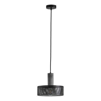 Lustr na lanku SCOURO 1xE27/40W/230V černá