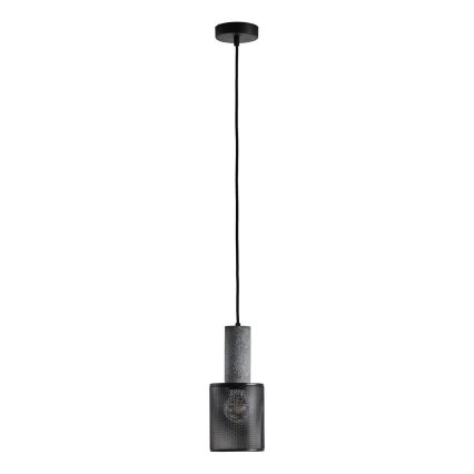 Lustr na lanku SCOURO 1xE27/40W/230V černá