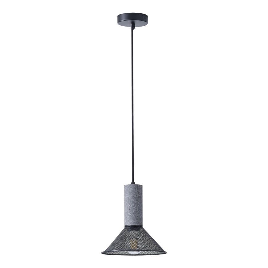 Lustr na lanku SCOURO 1xE27/40W/230V černá