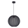 Lustr na lanku SENSAI 1xE27/20W/230V pr. 40 cm černá