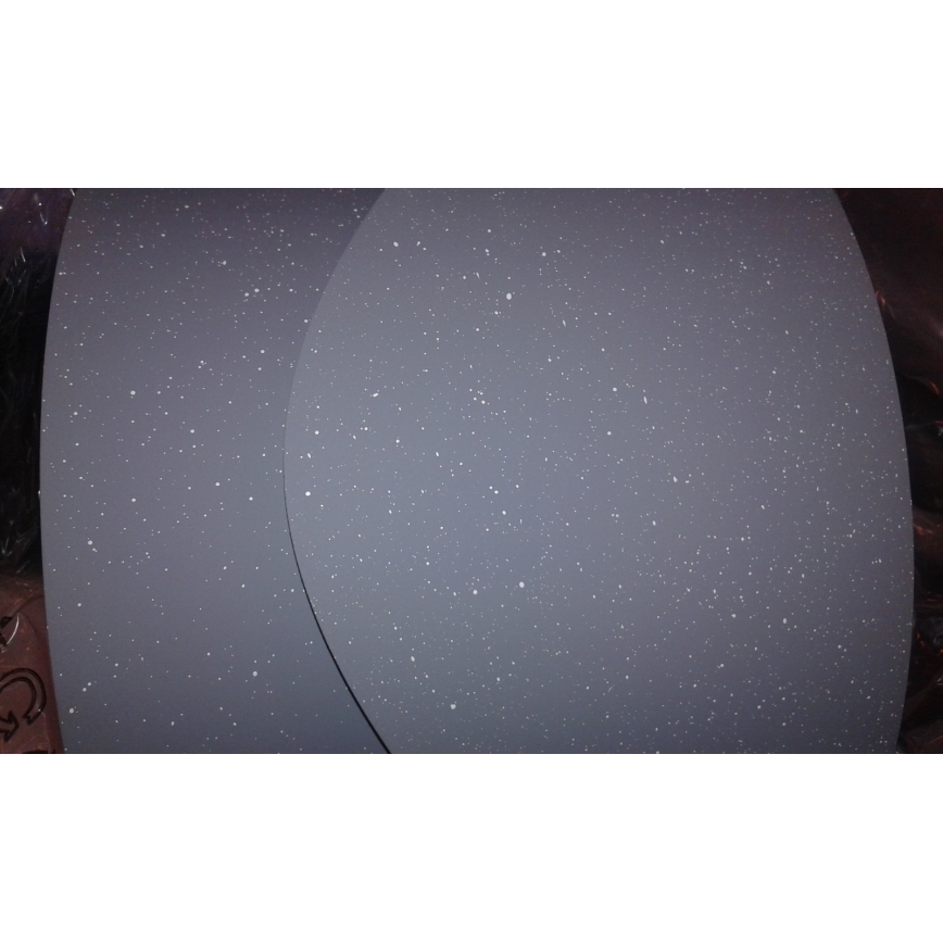 Lustr na lanku SFERA 1xE27/60W/230V pr. 35 cm šedá/zlatá