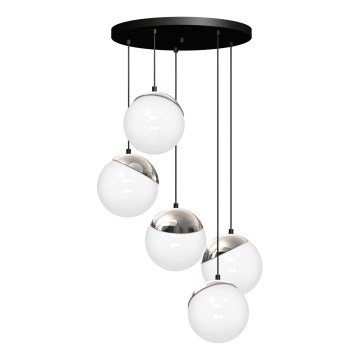 Lustr na lanku SFERA 5xE14/40W/230V