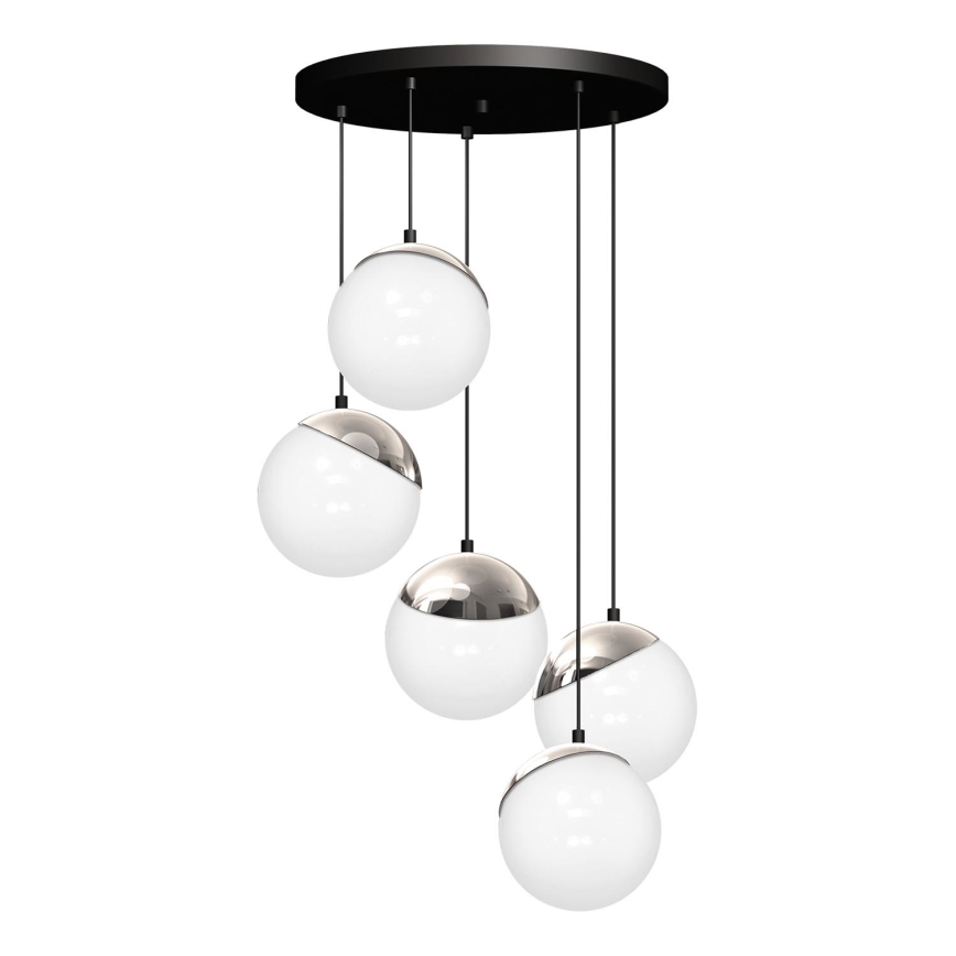 Lustr na lanku SFERA 5xE14/40W/230V