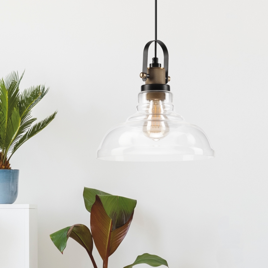 Lustr na lanku SINGLE 1xE27/60W/230V