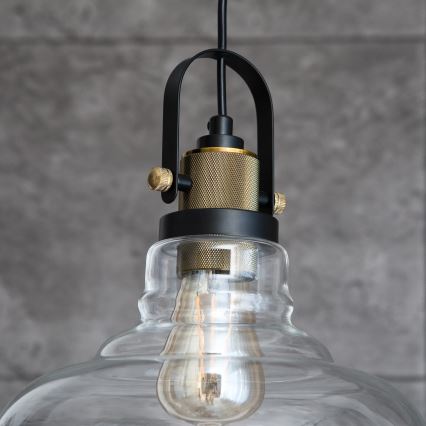 Lustr na lanku SINGLE 1xE27/60W/230V