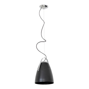 Lustr na lanku SINGLE 2 1xE27/60W/230V černá Lustr na lanku SINGLE 2 1xE27/60W/230V černá
