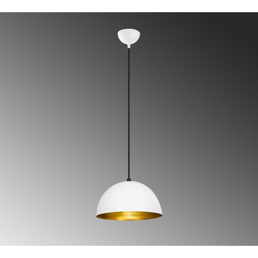 Lustr na lanku SIVANI 1xE27/40W/230V bílá