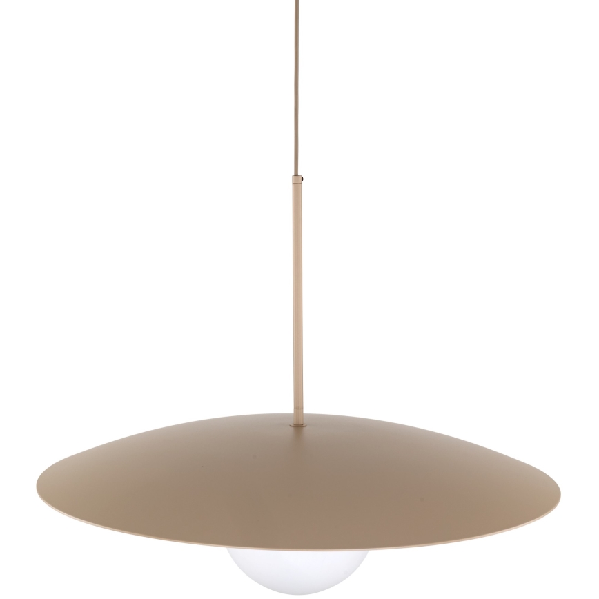 Lustr na lanku SLATE 1xE27/15W/230V pr. 65 cm béžová