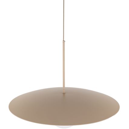 Lustr na lanku SLATE 1xE27/15W/230V pr. 65 cm béžová