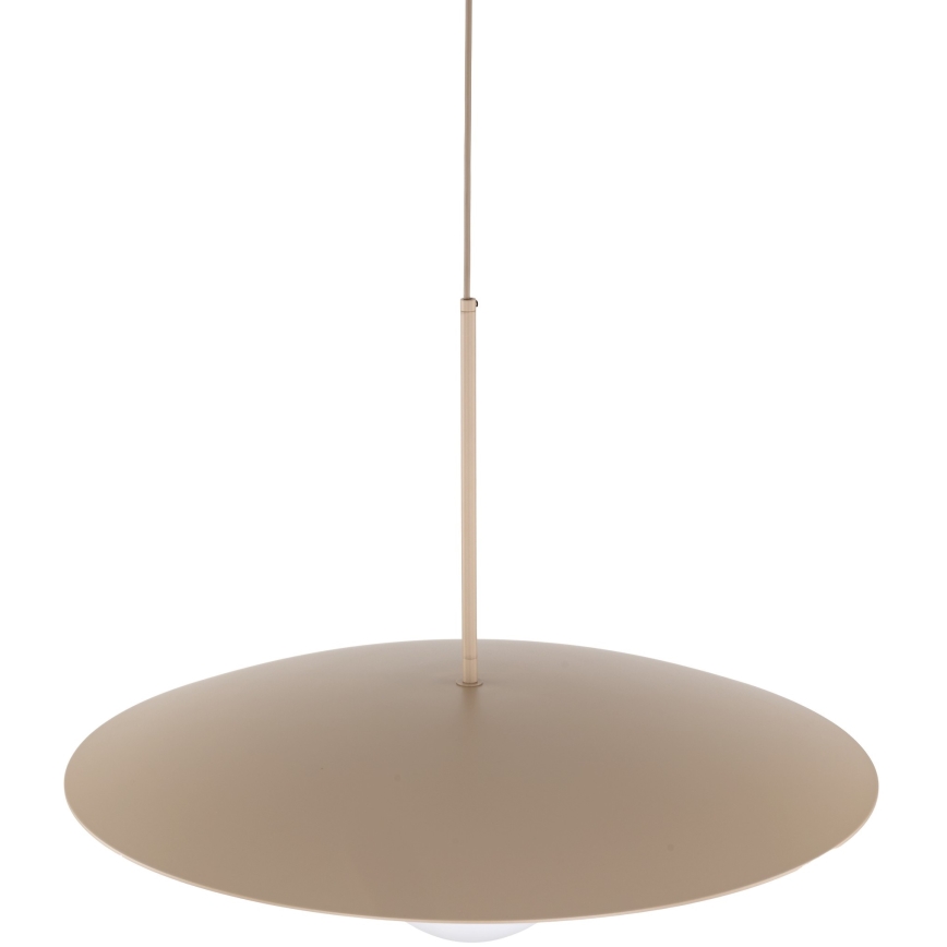 Lustr na lanku SLATE 1xE27/15W/230V pr. 65 cm béžová