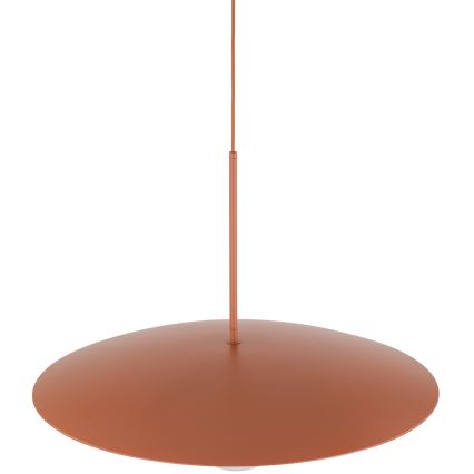 Lustr na lanku SLATE 1xE27/15W/230V pr. 65 cm cihlová