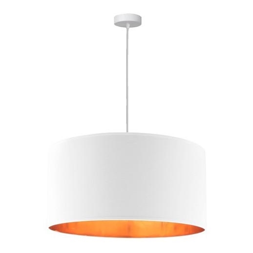 Lustr na lanku SOFIA 1xE27/60W/230V bílá