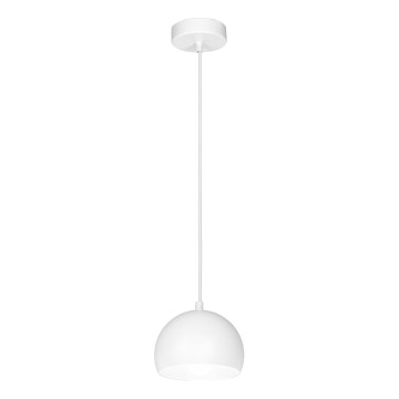 Lustr na lanku SOOL 1xE27/15W/230V pr. 15 cm bílá