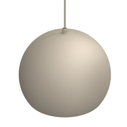 Lustr na lanku SOOL 1xE27/15W/230V pr. 27 cm béžová