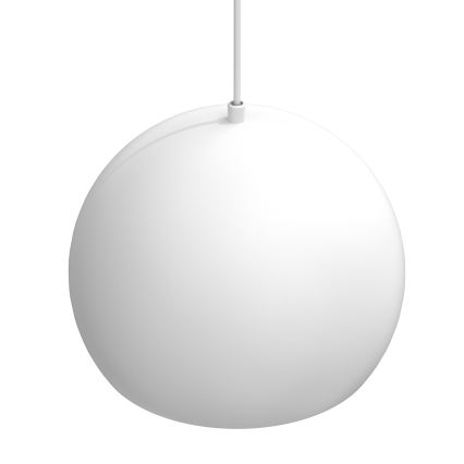 Lustr na lanku SOOL 1xE27/15W/230V pr. 27 cm bílá
