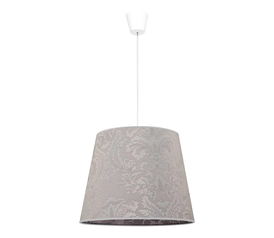 Duolla Lustr na lanku SOPRANO 1xE27/40W/230V stříbrná DU7596