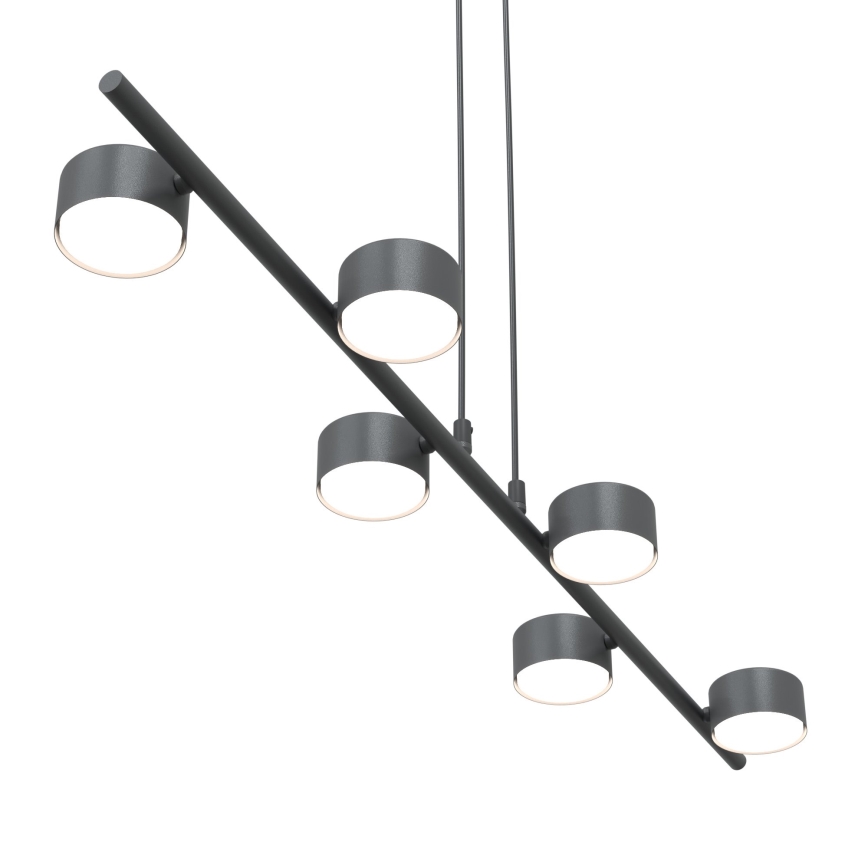 Lustr na lanku SORA 6xGX53/12W/230V černá
