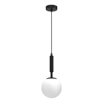 Lustr na lanku SPIRA 1xE14/15W/230V černá