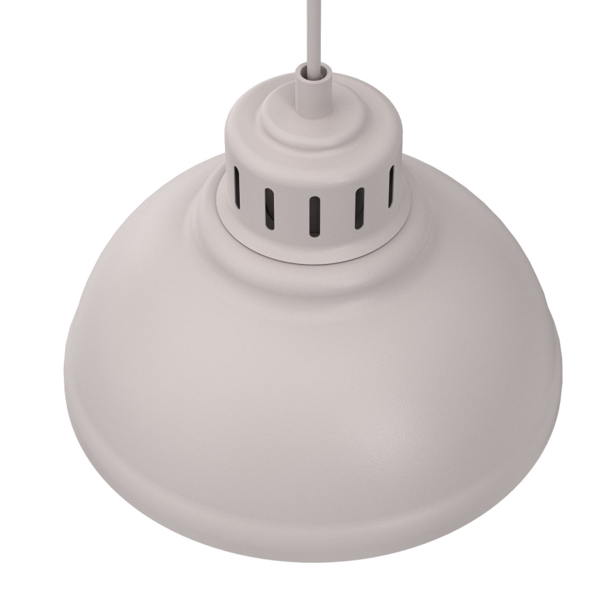 Lustr na lanku SVEN 2xE27/15W/230V krémová