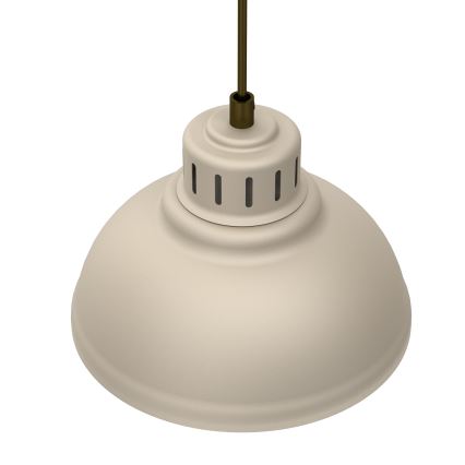 Lustr na lanku SVEN 4xE27/15W/230V béžová