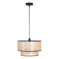 Lustr na lanku TAKARA 1xE27/20W/230V pr. 40 cm béžová