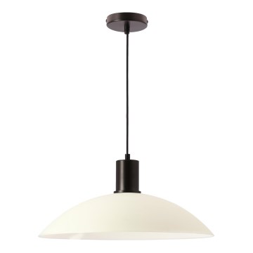 Lustr na lanku TEDIN 1xGU10/15W/230V bílá/černá