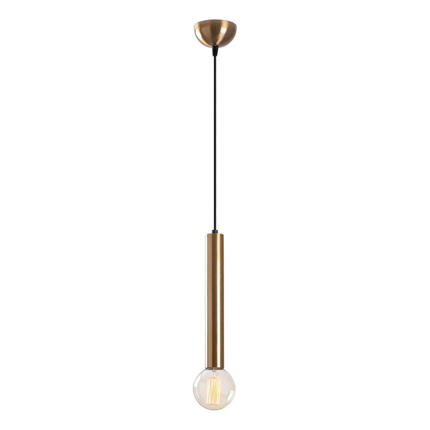 Lustr na lanku TEMPO 1xE27/40W/230V zlatá