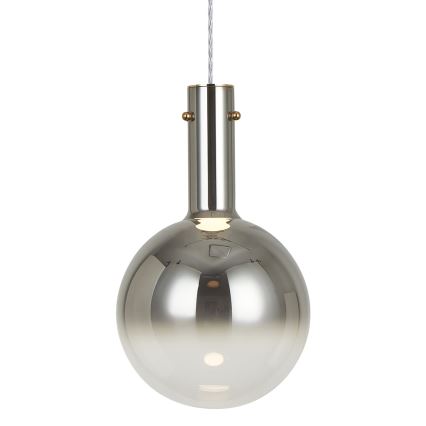 Lustr na lanku TORONTO 1xGU10/8W/230V lesklý chrom