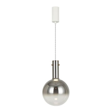 Lustr na lanku TORONTO 1xGU10/8W/230V lesklý chrom