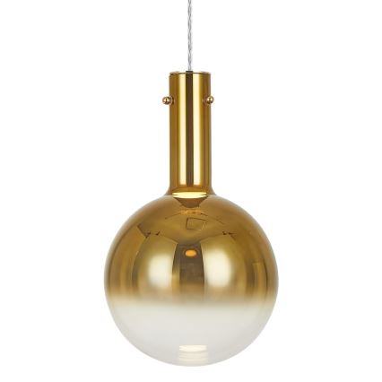 Lustr na lanku TORONTO 1xGU10/8W/230V zlatá
