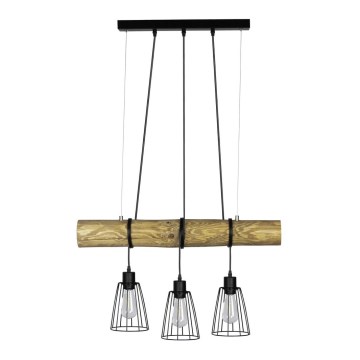 Lustr na lanku TRABO 3xE27/60W/230V