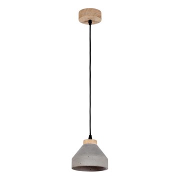 Lustr na lanku TRISTAN 1xE14/40W/230V dub