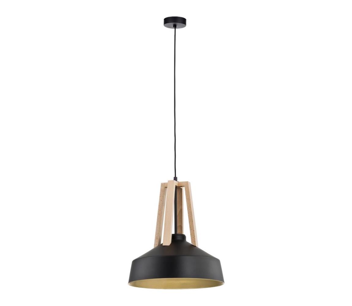 Namat Lustr na lanku TRIXI 1xE27/60W/230V černá NA0310