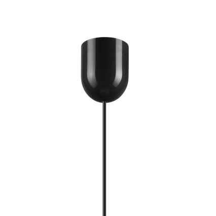 Lustr na lanku ULLE 1xE27/15W/230V černá